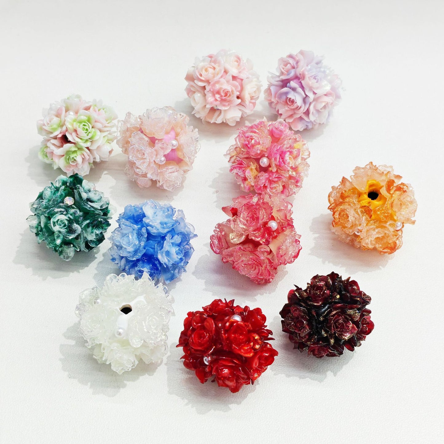 Squre/Round Fancy Beads