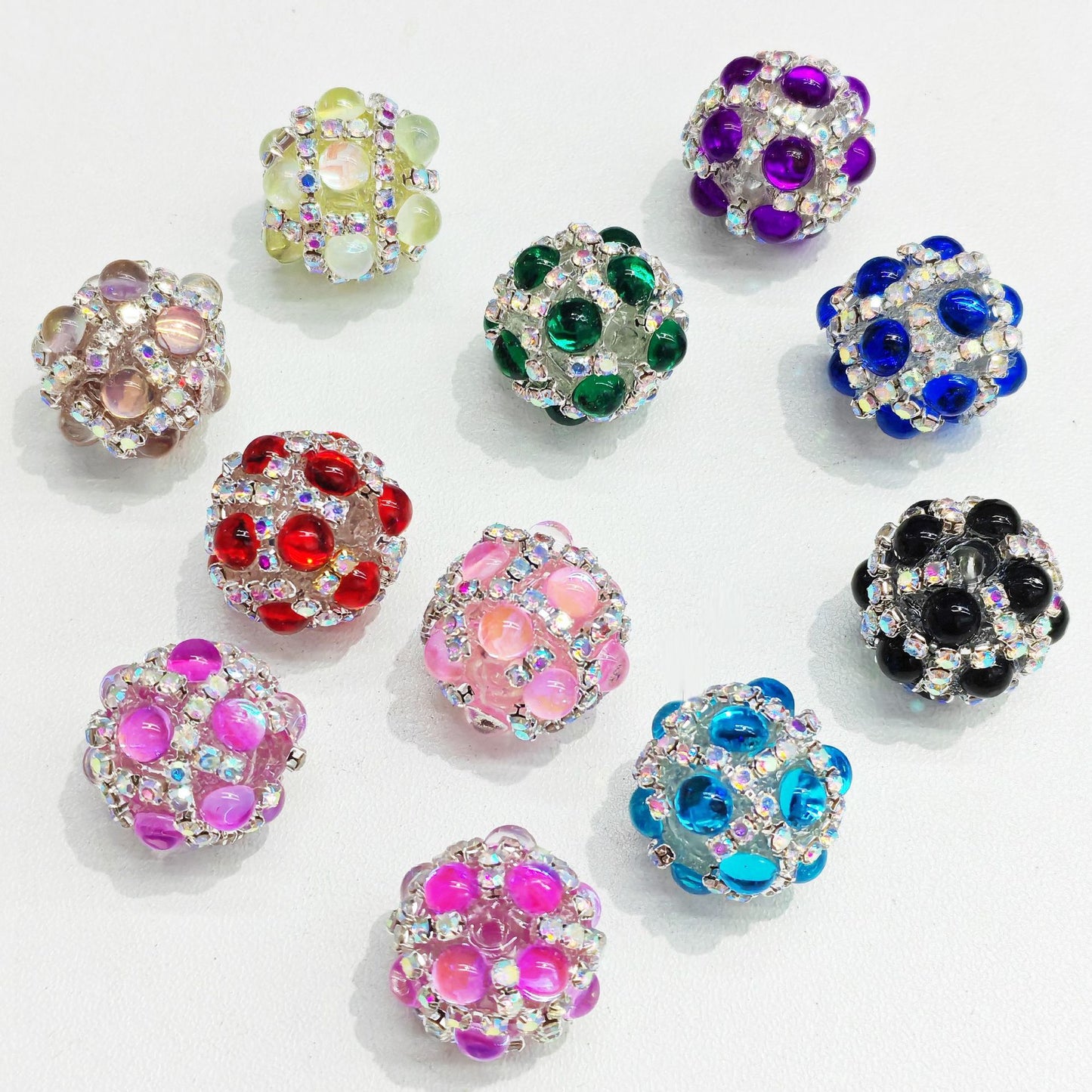 Squre/Round Fancy Beads