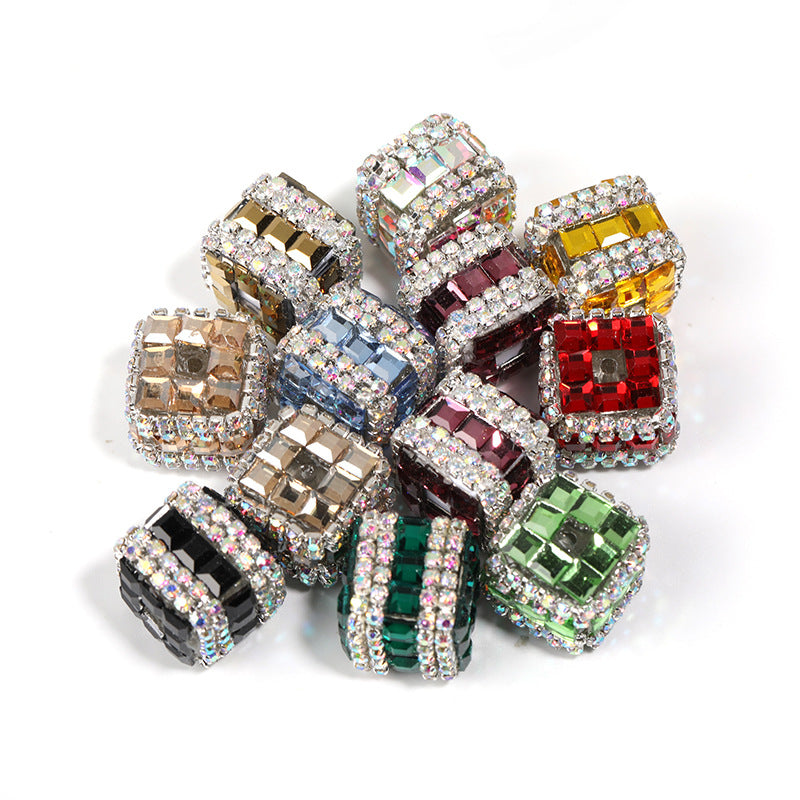 Squre/Round Fancy Beads